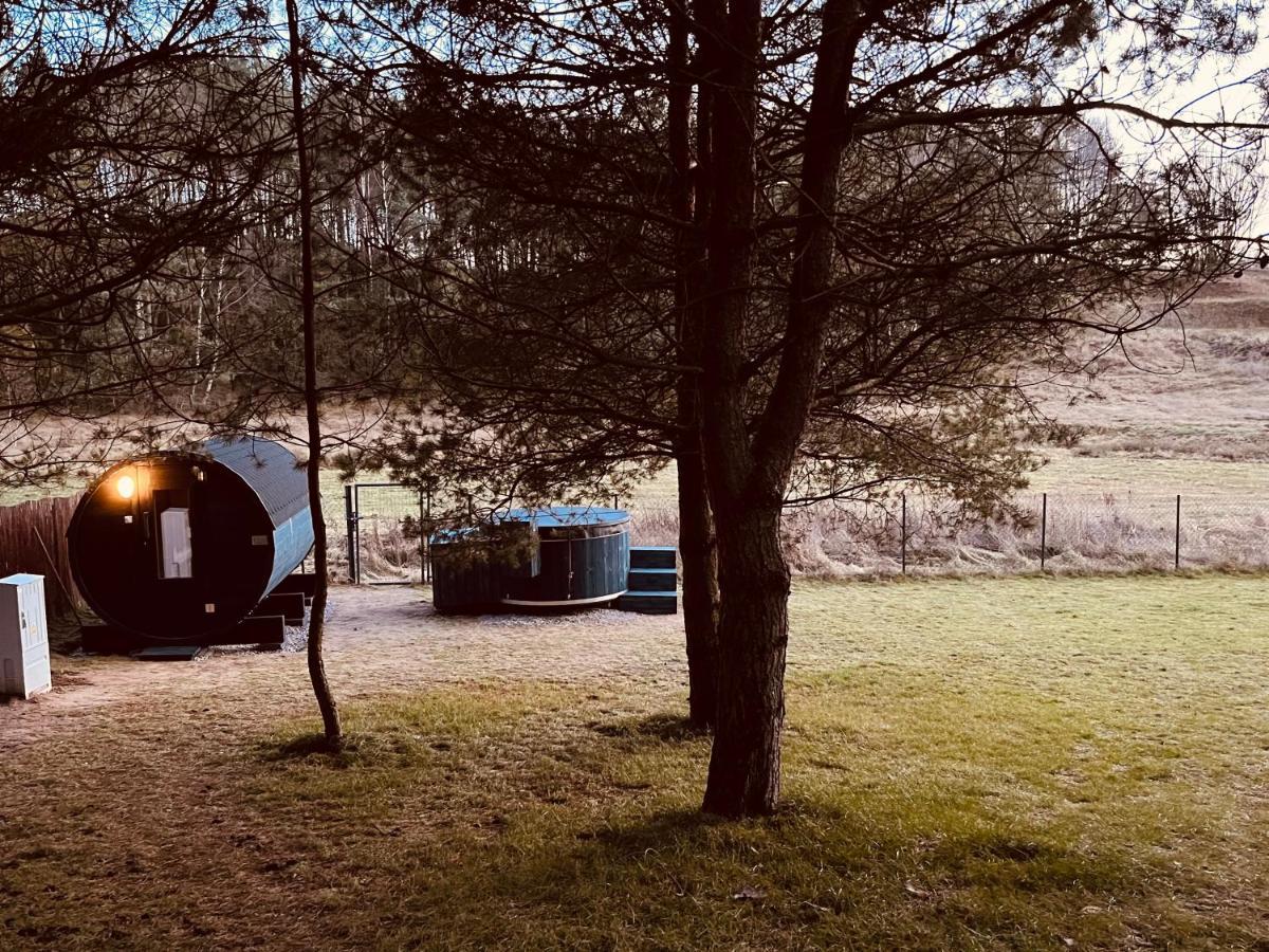 Cosy Cabin - Domek Na Kaszubach Z Sauna, Balia I Basenem Stara Sikorska Huta 外观 照片